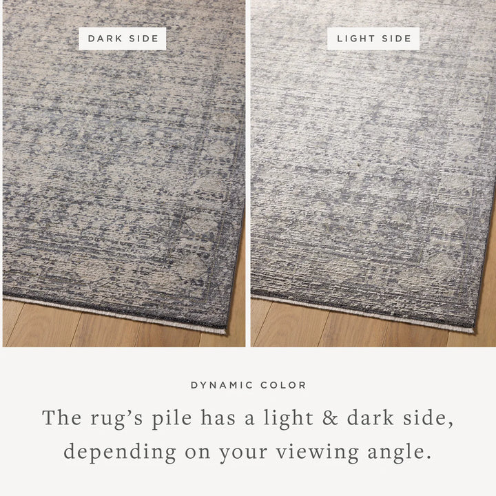 Alie Charcoal/Dove Rug Collection
