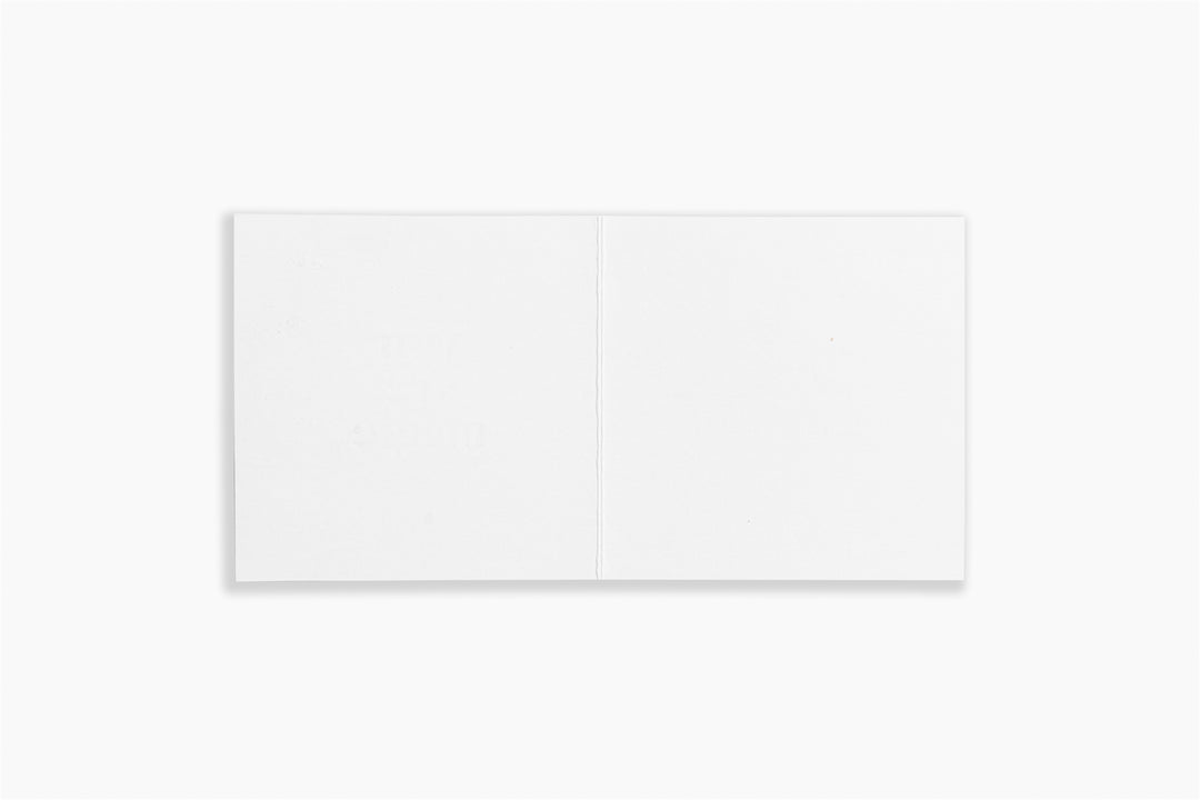 White rectangular frame on a white background