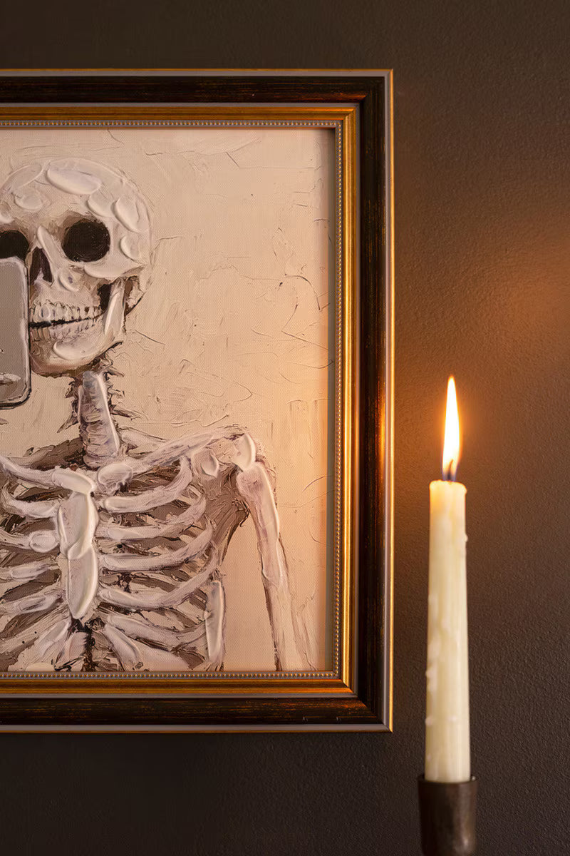 Halloween Framed "Skelfie"