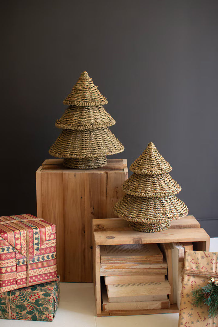 Woven Vine Christmas Trees