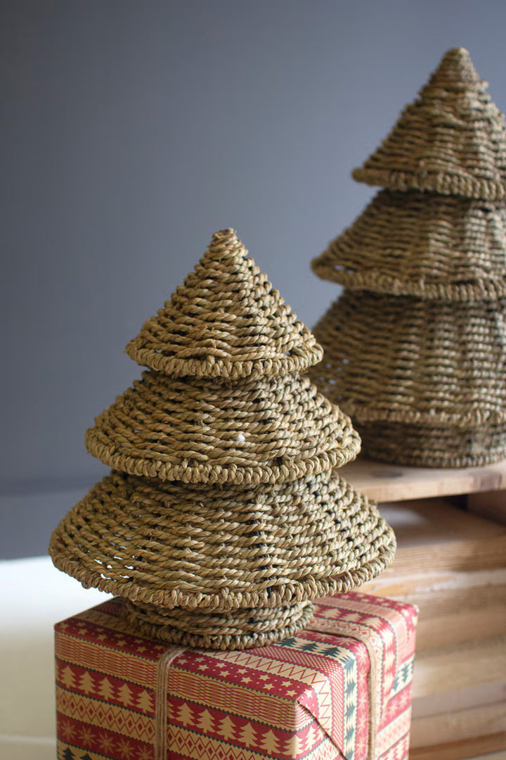 Woven Vine Christmas Trees