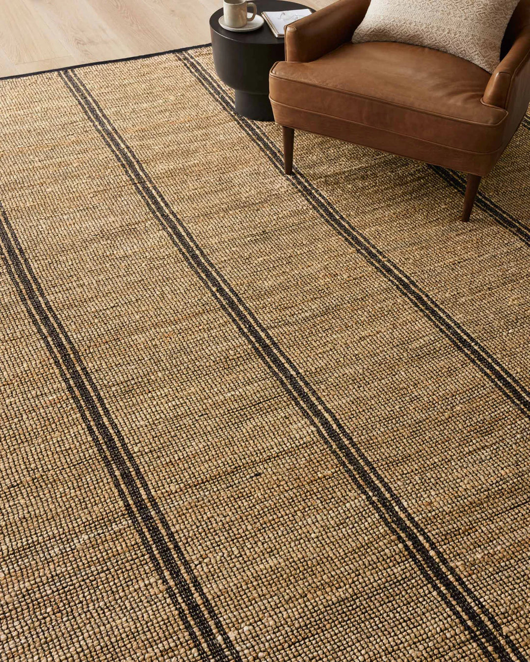 Colton Natural/Black Rug Collection