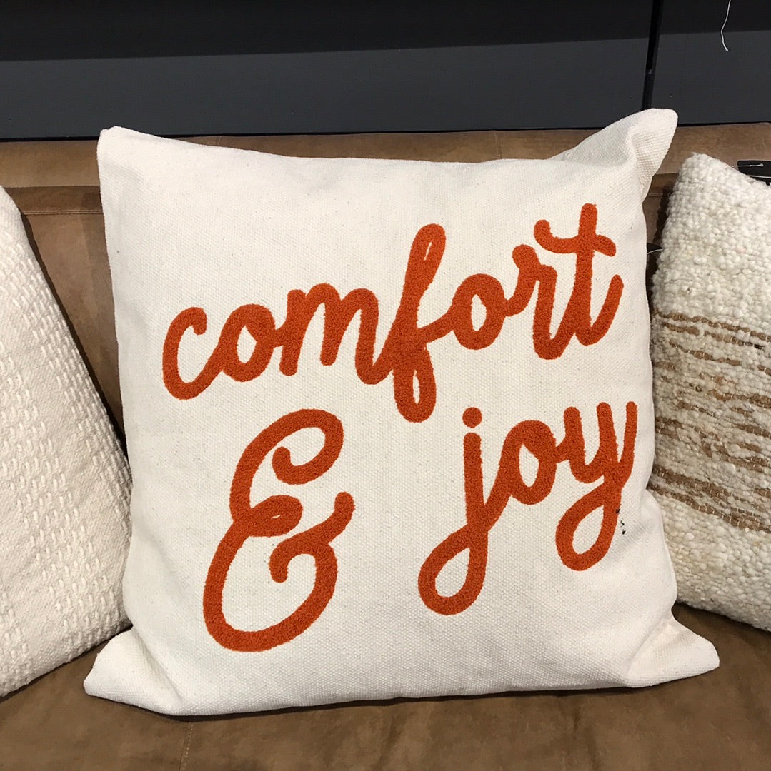 Comfort & Joy pillow