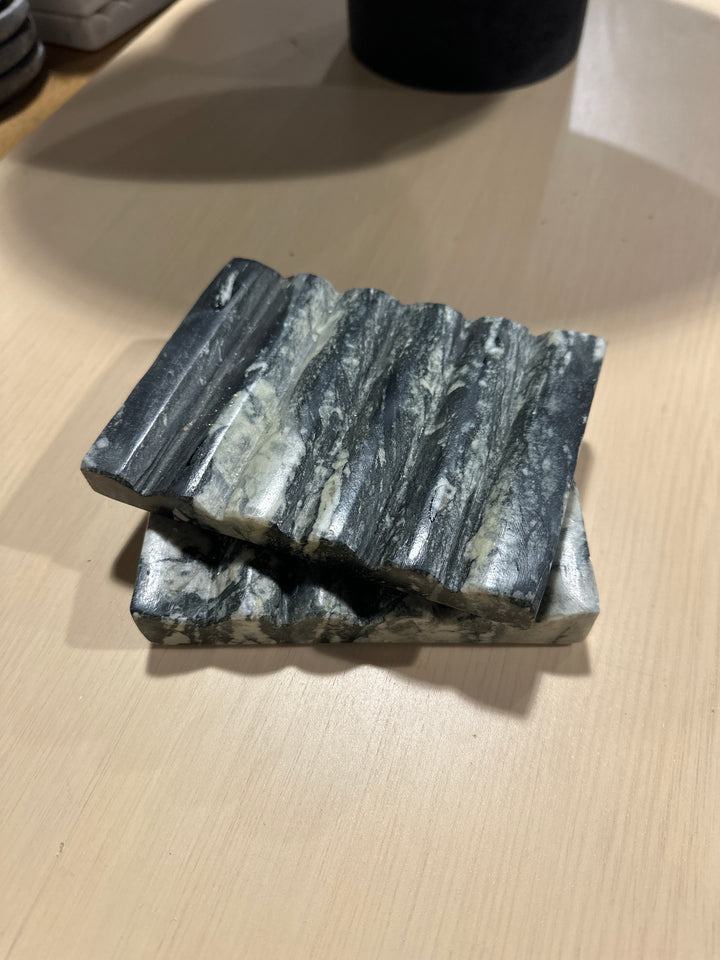 Carved Marble Soap Dish (Each One Will Vary)