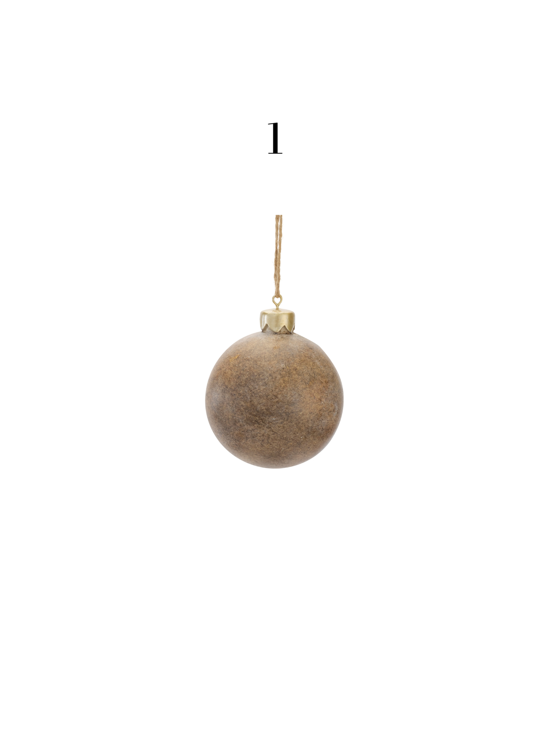 Resin Ornament, 3 Styles