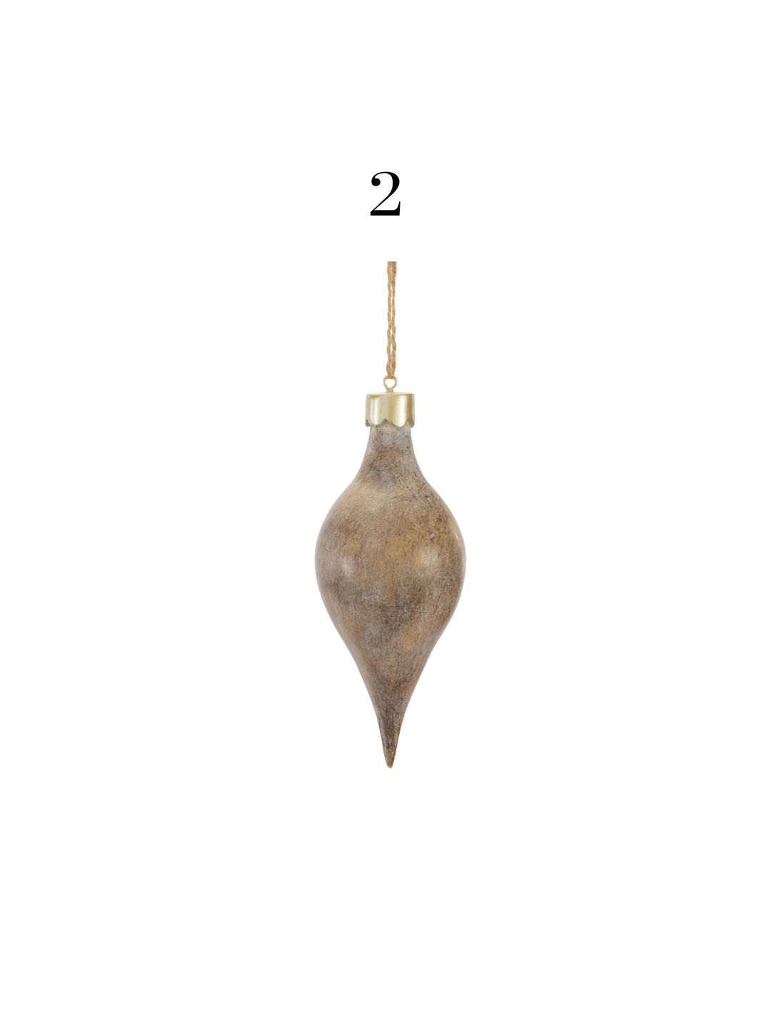 Resin Ornament, 3 Styles
