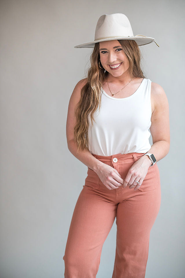 Seamless Reversible V&U Neckline Tank