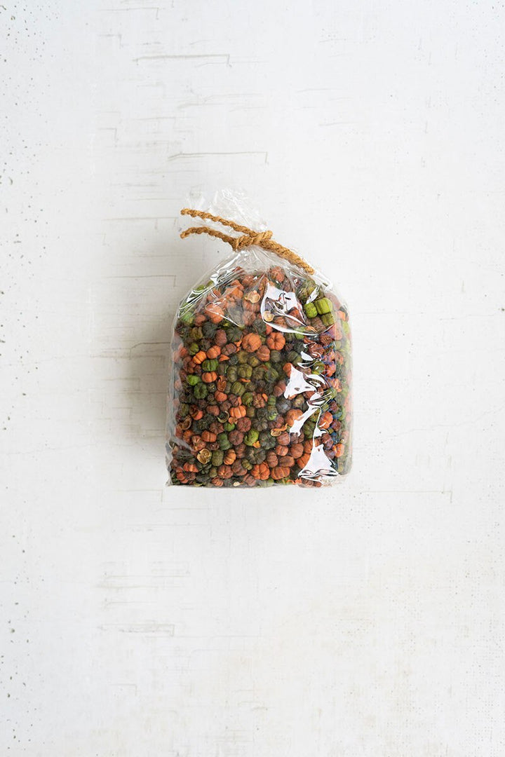 Bag of Orange and Green Putka Pods, 12 oz.