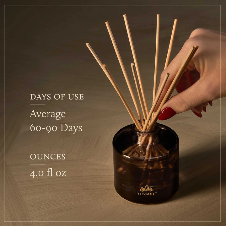 noir woods reed diffuser 4.0 ounces