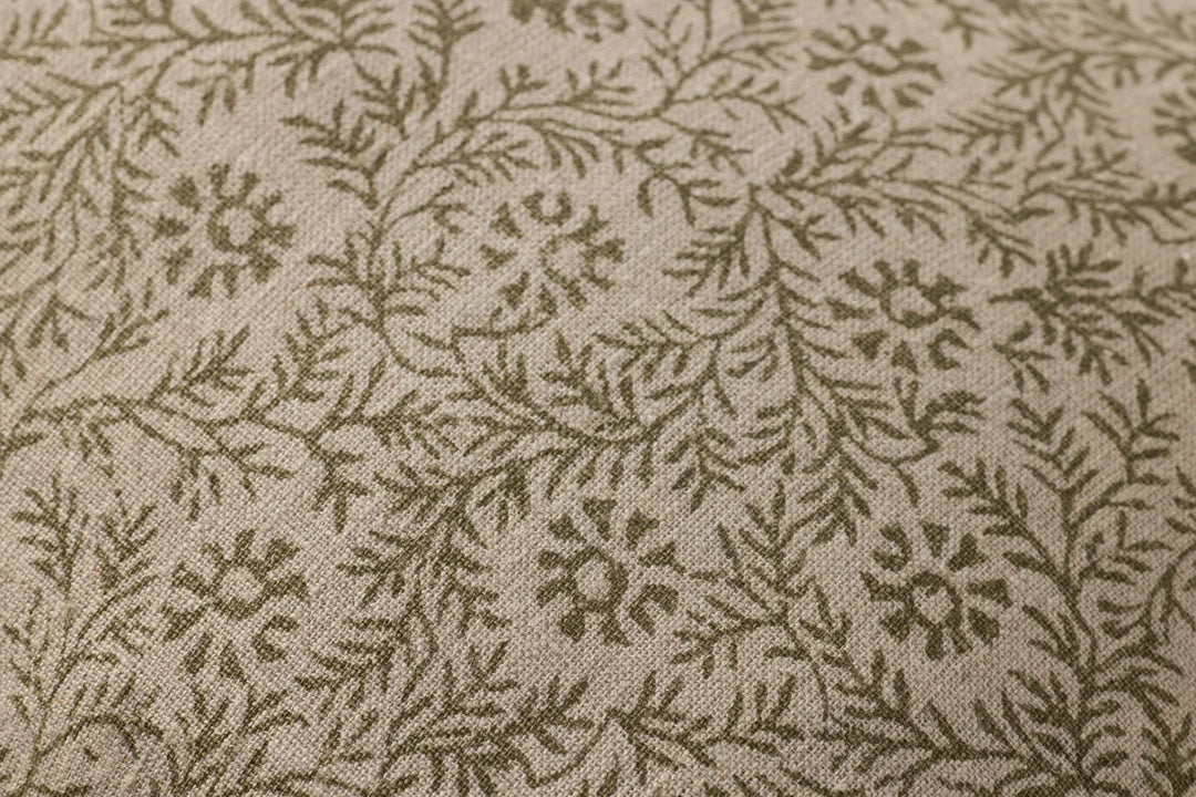 Lacey Floral Green Pillow