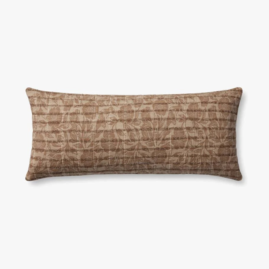 Clay Floral Pillow