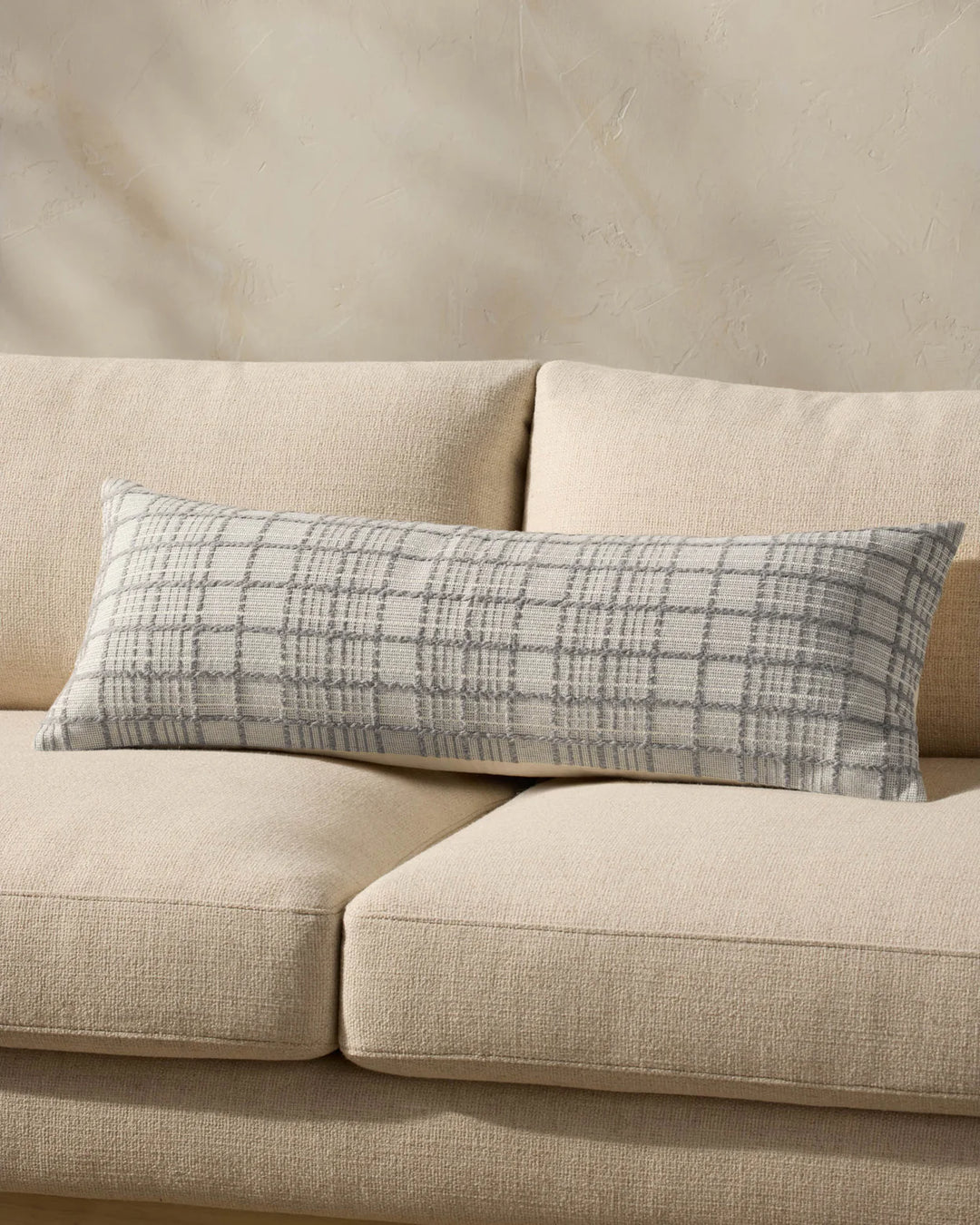 Liv Grey 13x35 Pillow