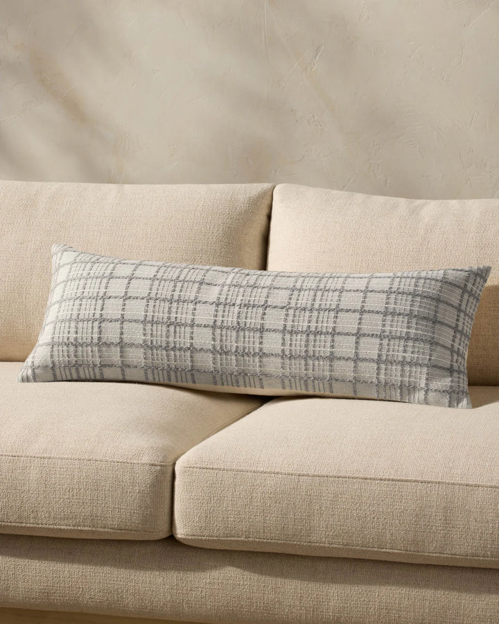 Liv Grey 13x35 Pillow