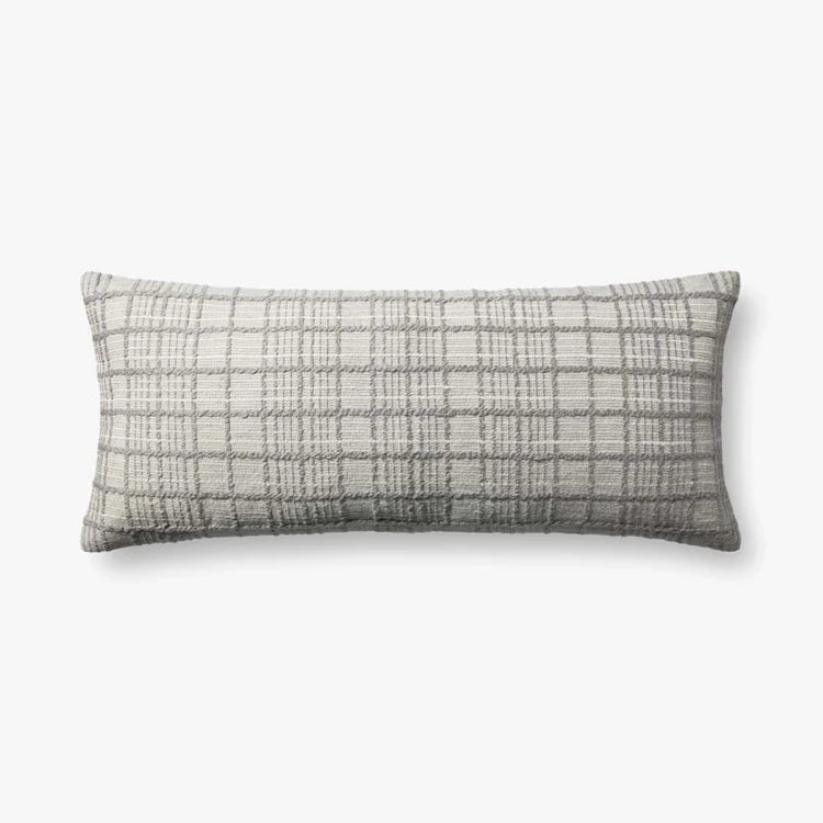Liv Grey 13x35 Pillow