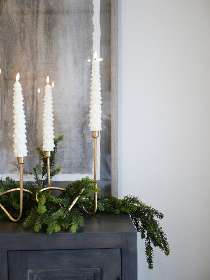 Ivory Tree Taper Candles