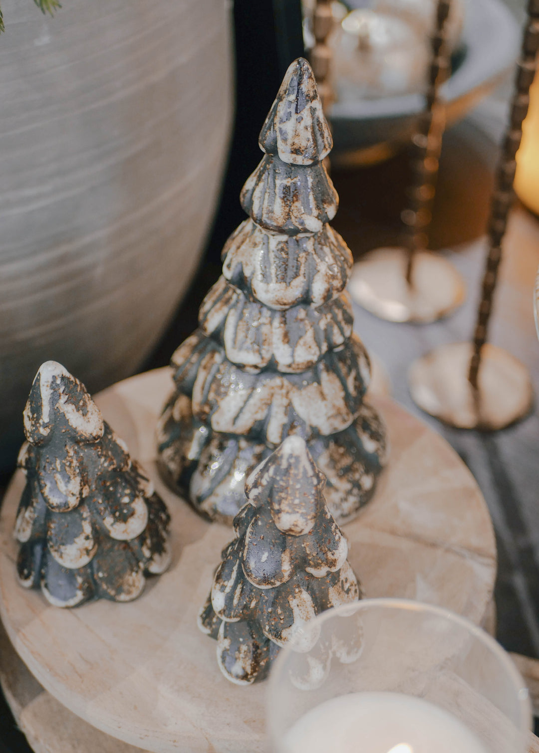 Northern Lodge Stoneware Tree