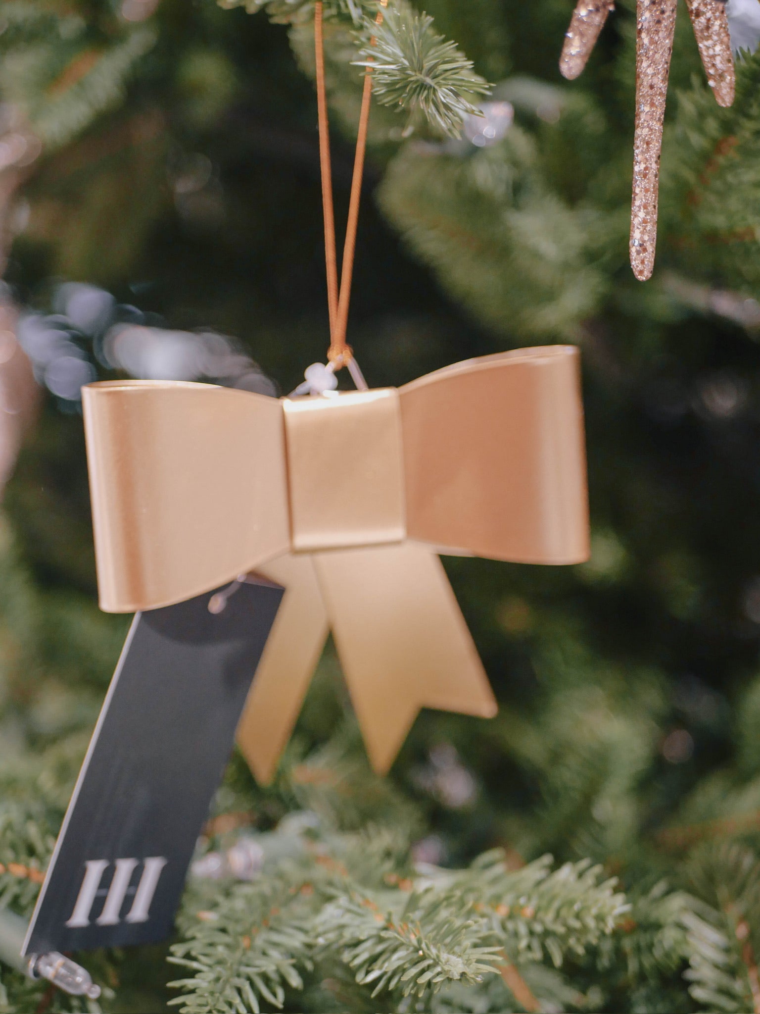 Petite Bow Ornament - Thumbnail 2