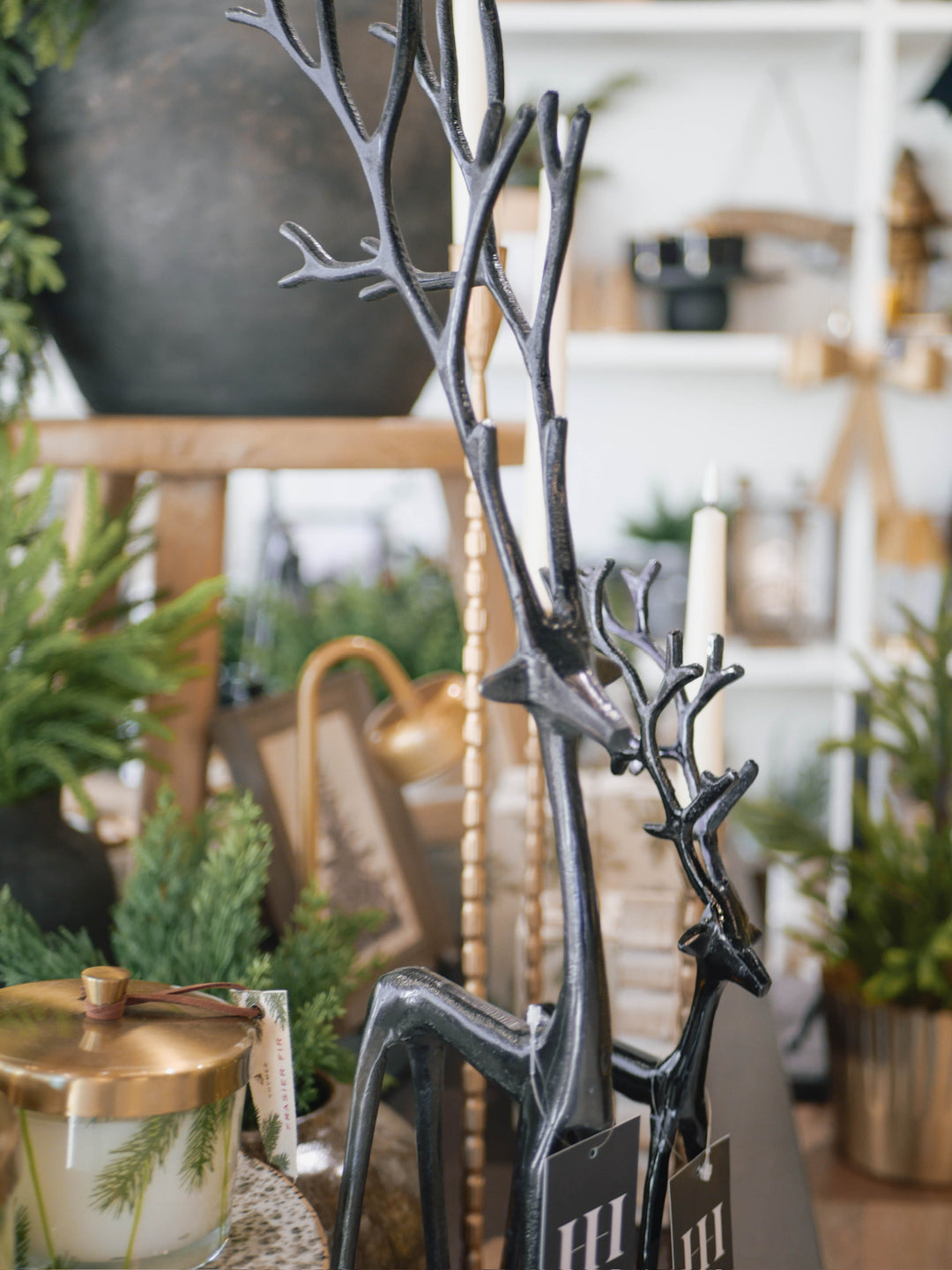 Gunmetal Reindeer