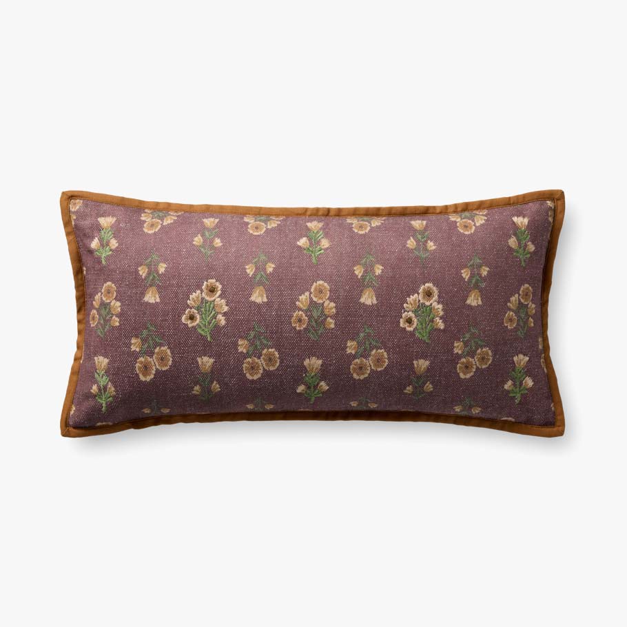 Posie Wine/Multi Pillow
