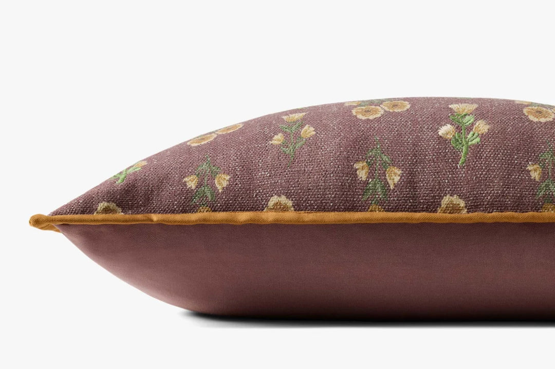 Posie Wine/Multi Pillow