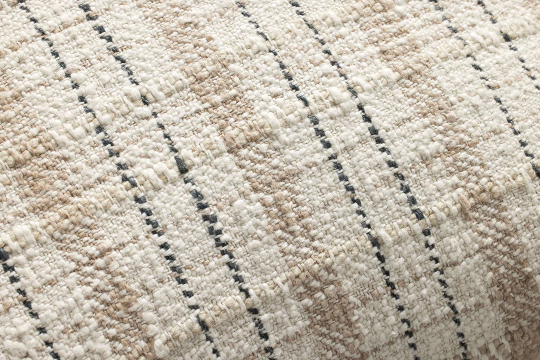 Cricket Beige / Black Pillow
