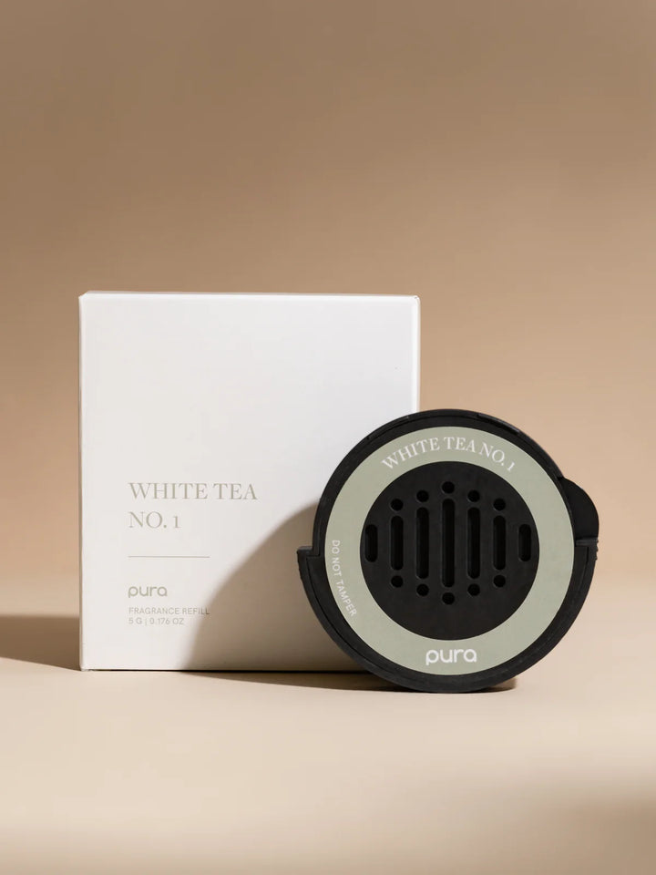 PURA car diffuser scented white tea