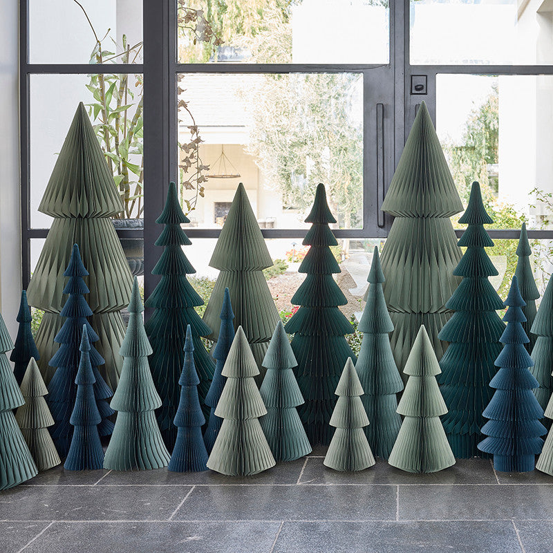 Siberian Fir Deep Blue Paper Tree