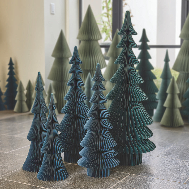 Siberian Fir Deep Blue Paper Tree