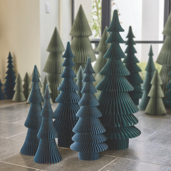 Frasier Fir Deep Blue Paper Tree