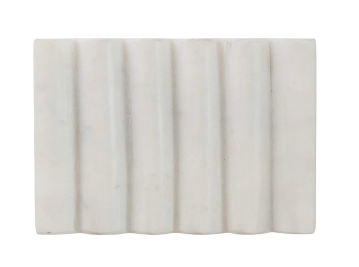 Carved Marble Soap Dish