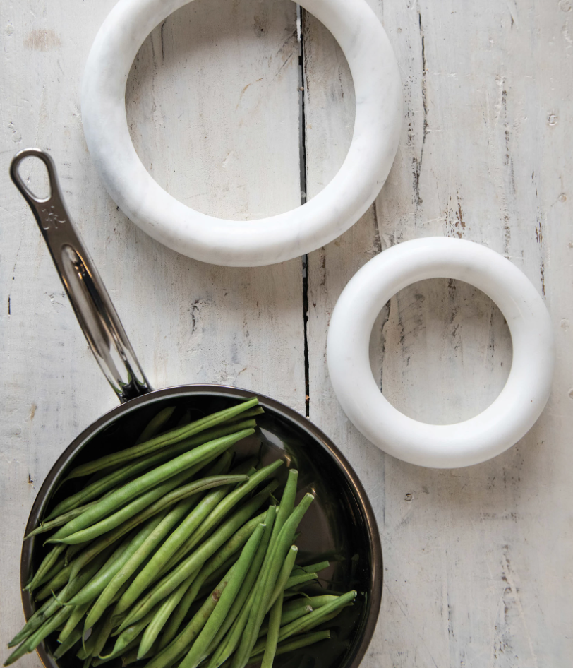 Round Marble Trivets, Set of 2 - Thumbnail 3