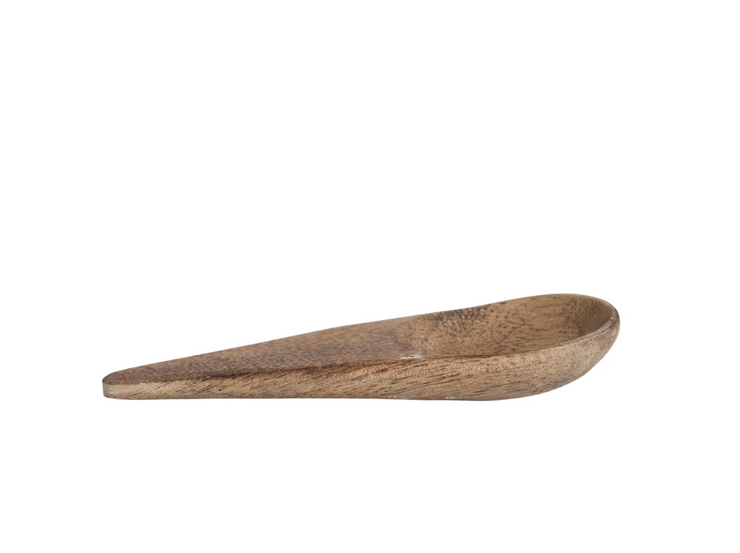 4"L Mango Wood Spoon, Natural