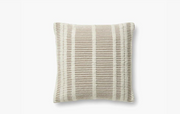 IVORY / COFFEE 18x18 pillow