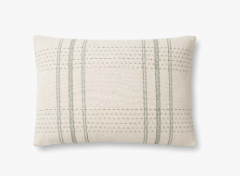 Ivory/Sage 16'' x 26'' / Down-Filled