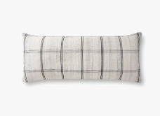 BELL  BLACK / WHITE Throw Pillow