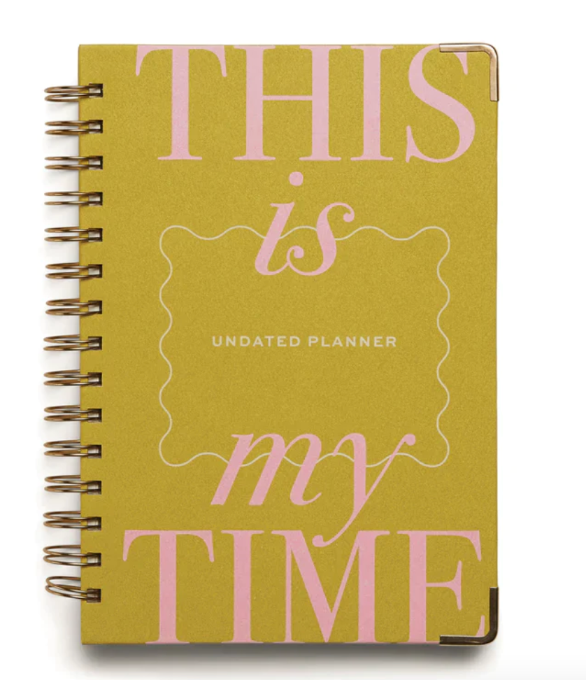 UNDATED 13 MO PERPETUAL PLANNER - MY TIME