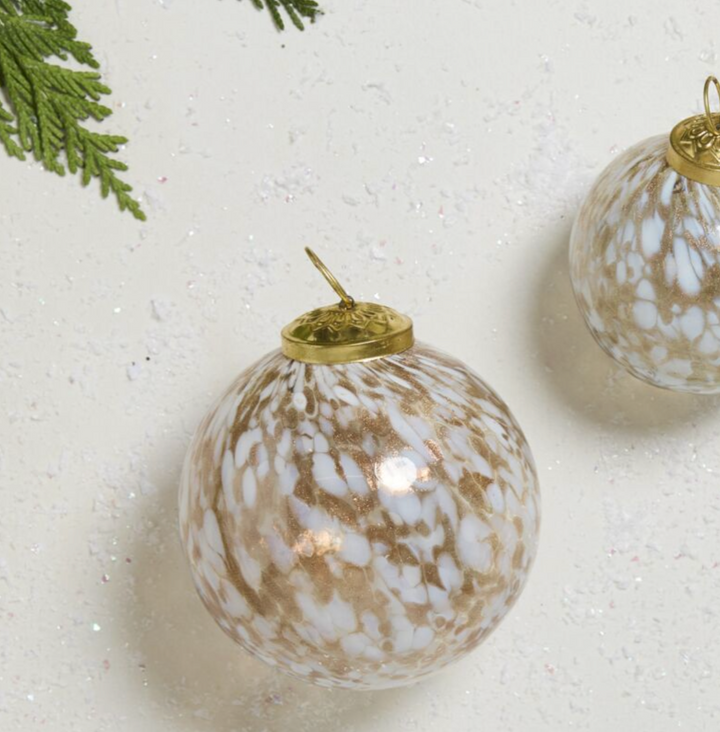 Glimmer Glass Ornament
