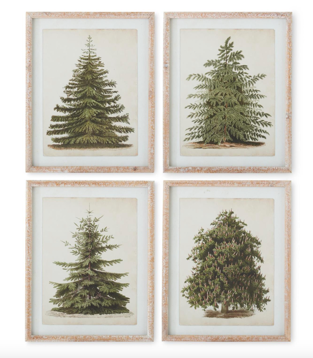 Wood Framed Pine Tree Prints - Thumbnail 3