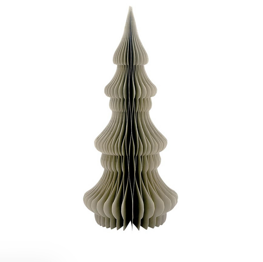 symmetrical foldable light green tree 