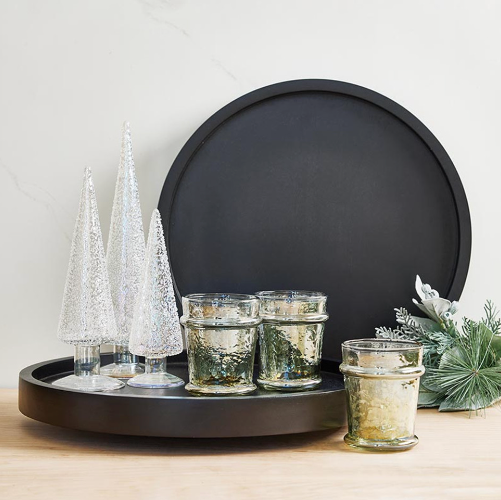 Black Wood Lazy Susan - Thumbnail 3