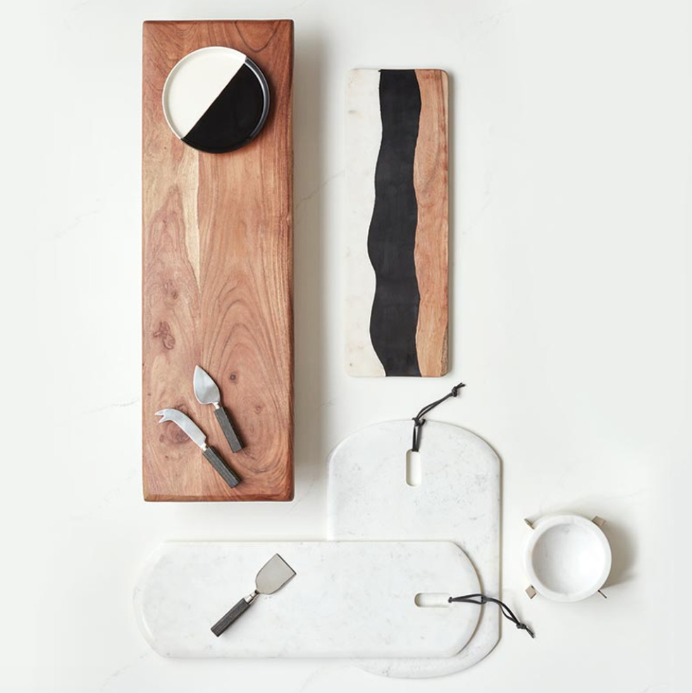 Natural Wood Footed Board - Thumbnail 3