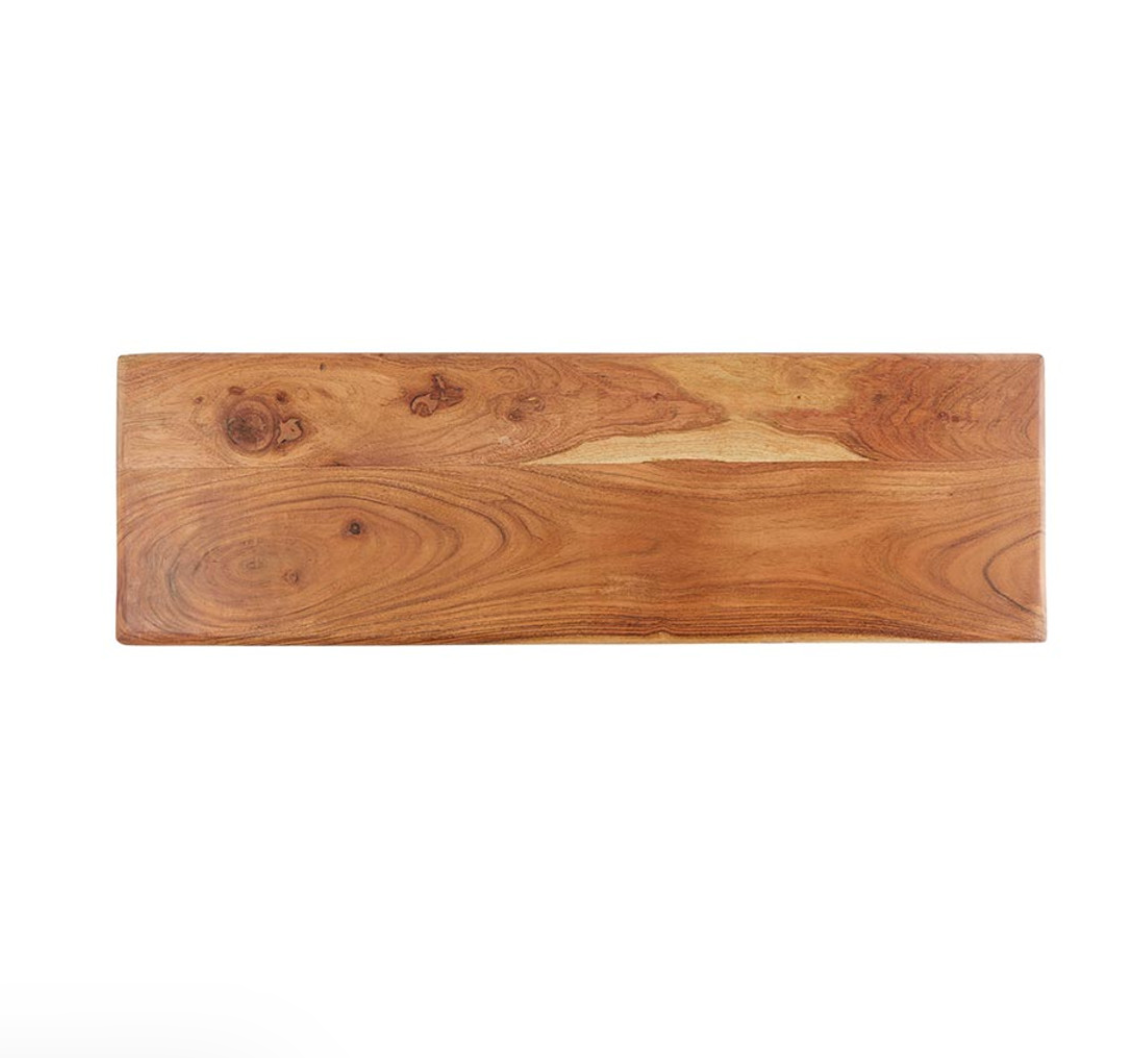 Natural Wood Footed Board - Thumbnail 2