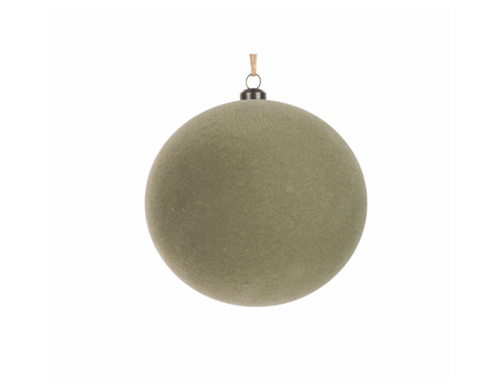 Light Green Velvet Ornament