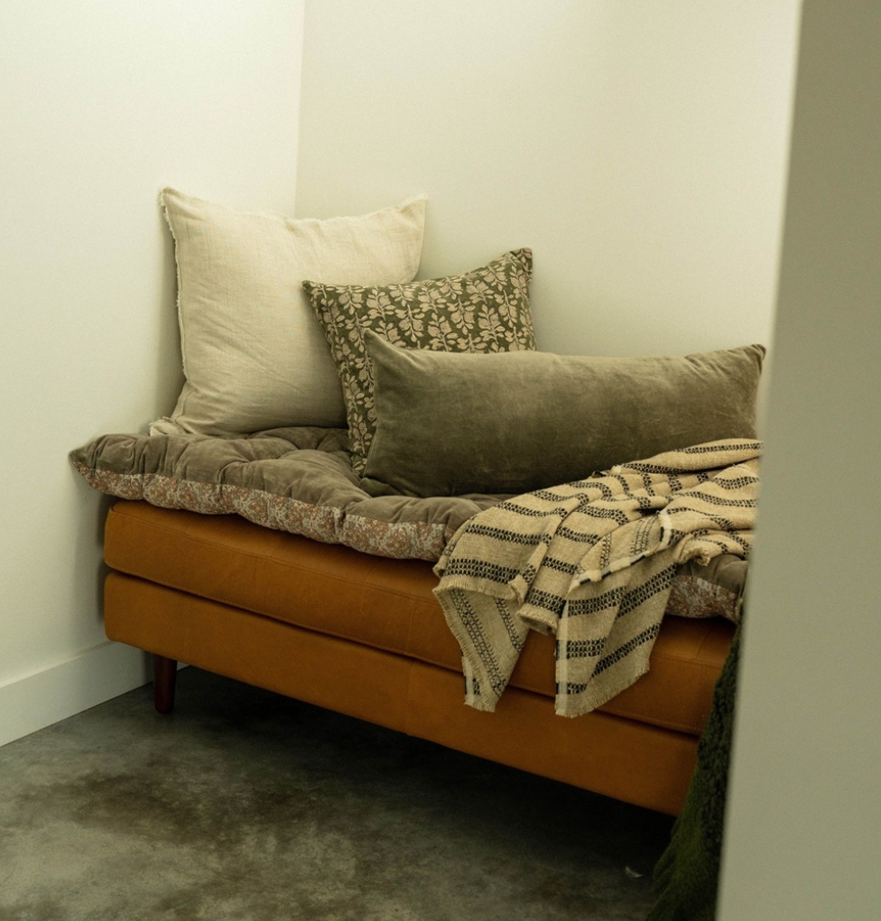 Arbor Block Print Pillow