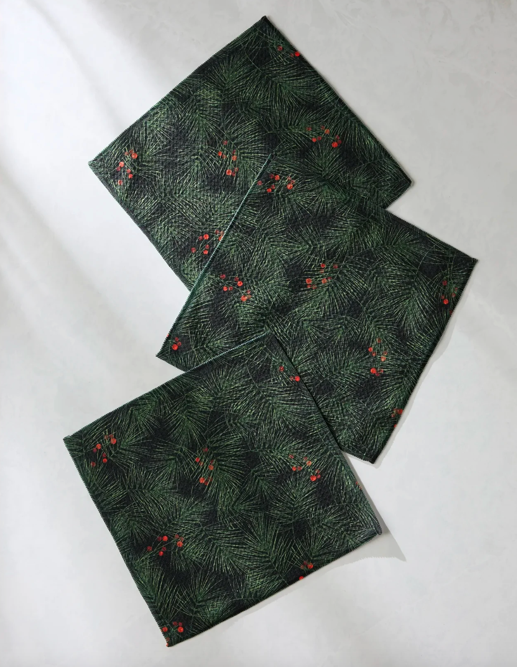 Evergreen Pine Dishcloth Set