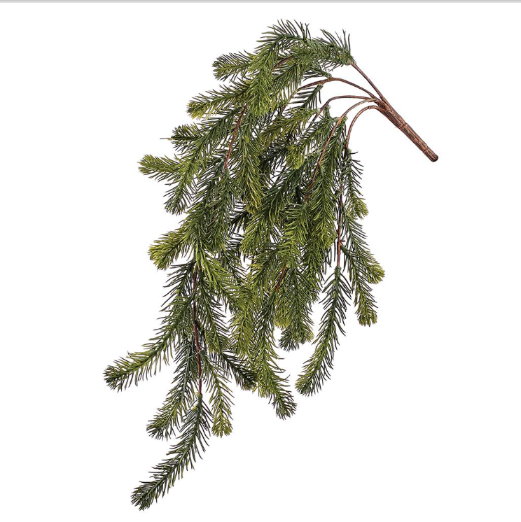 Artificial pine branch 