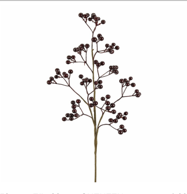 Burgundy Berry Spray