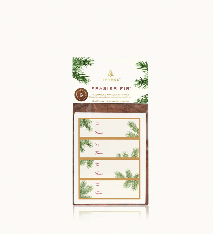 Frasier Fir Fragranced Adhesive Gift Tags
