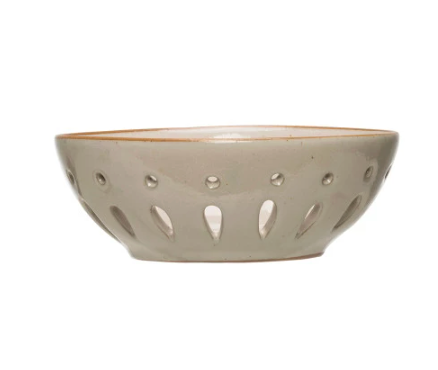 Stoneware Berry Bowls
