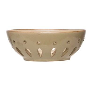 Stoneware Berry Bowls